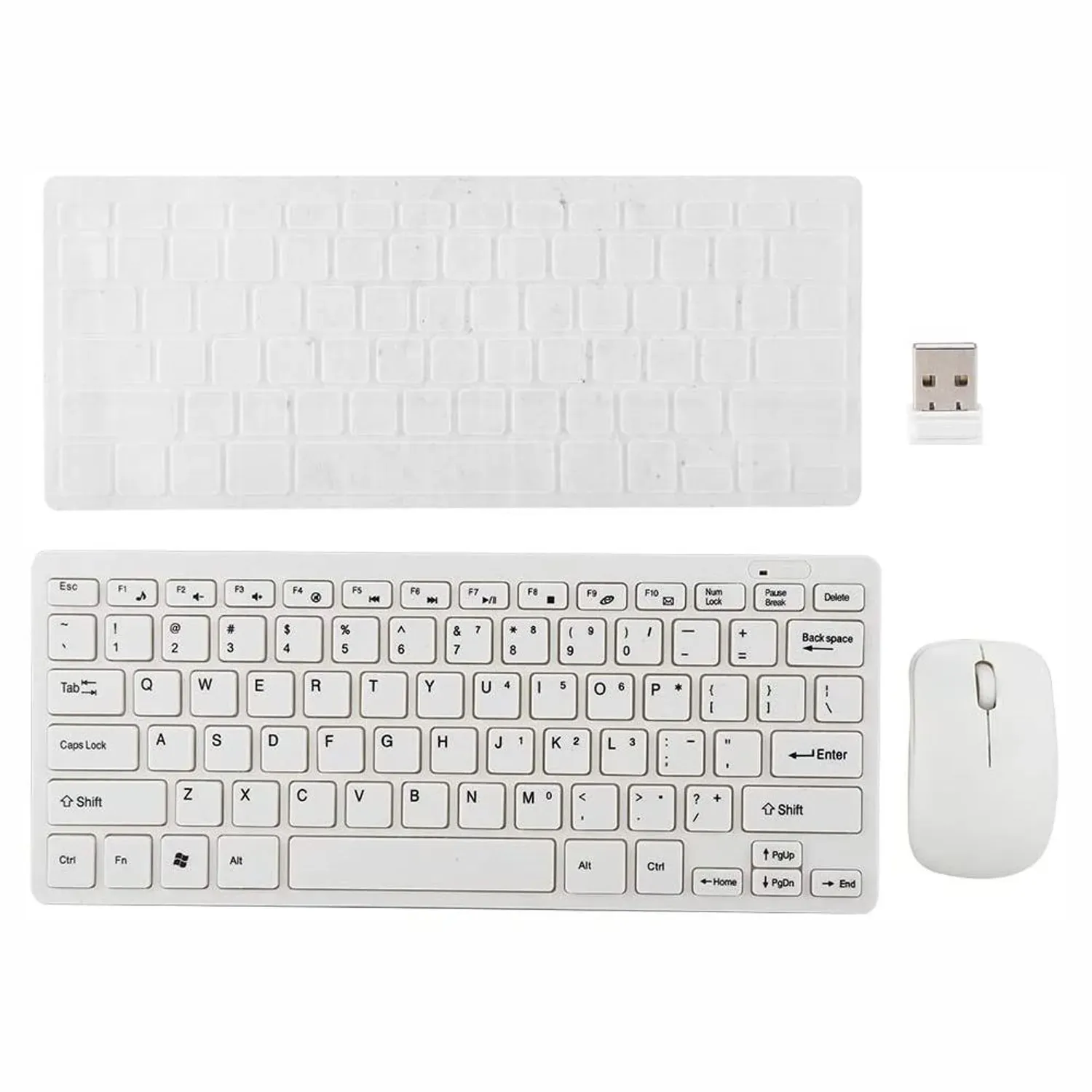COMBO TECLADO MOUSE GENERICO KM800-C MINI WIRED KEYBOARD, vista 3